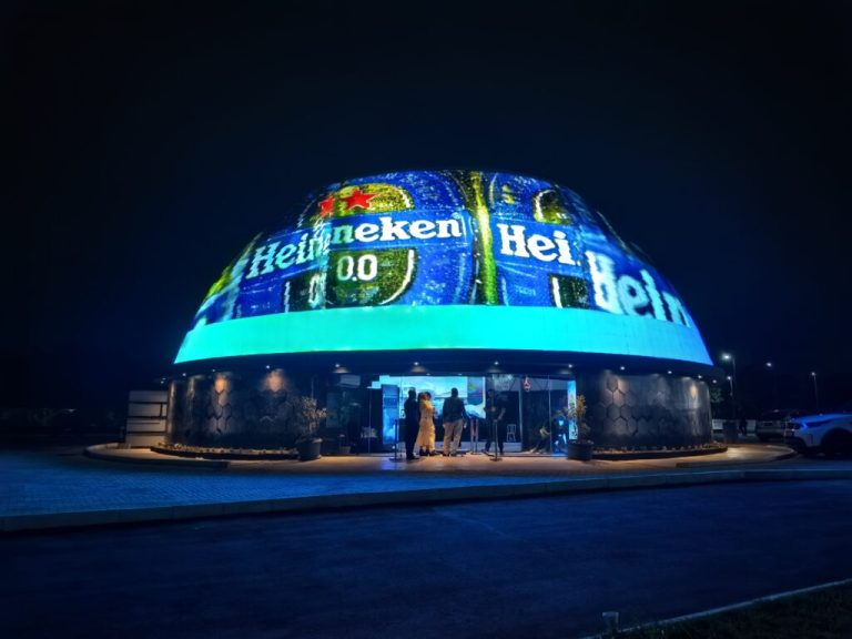 LED 돔 디스플레이