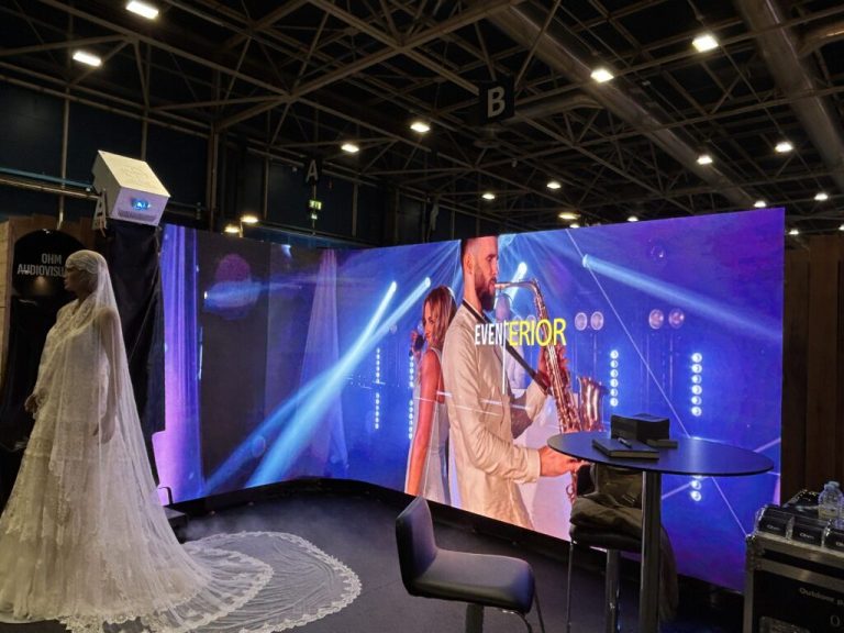 웨딩 전시장 임대 주도 스크린