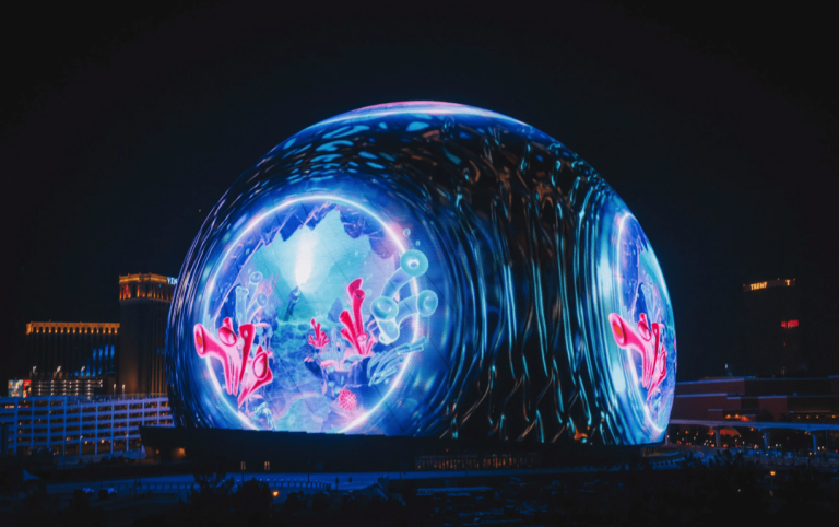 LED 구형 스크린