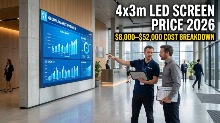 4x3m LED 스크린 가격