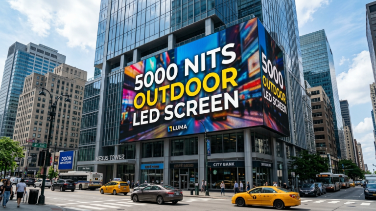 5000니트 실외 LED 스크린