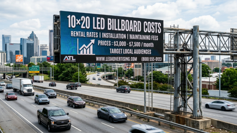 10x20 LED 광고판 비용