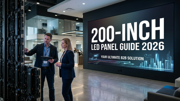 200인치 LED 패널