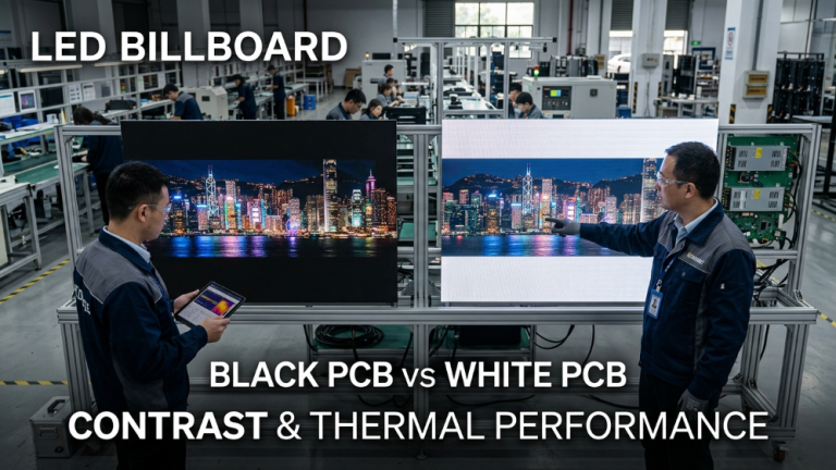 검정색 PCB 대 흰색 PCB