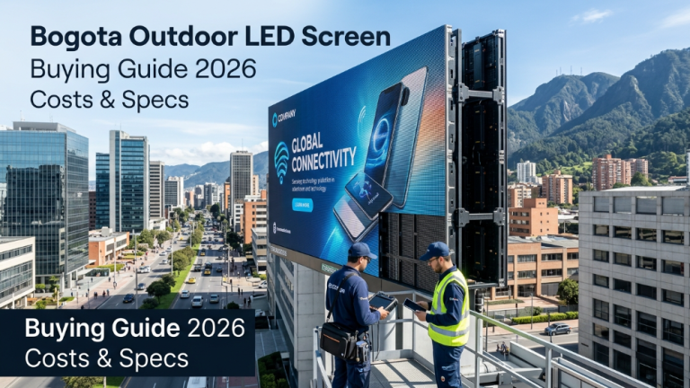 보고타 야외 LED 스크린